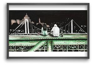Szabihíd - falikép keretben | artbridge