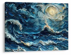 Kép - Az ég és a tenger festése (70x50 cm)
