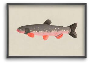 Still fishy - falikép keretben | artbridge