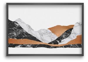 Marble Landscape I - falikép keretben | artbridge