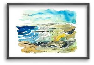 El Cotillo, Fuerteventura - 2025.01.24 - falikép keretben | artbridge