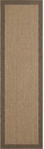 Barna kültéri-beltéri futószőnyeg 80x250 cm Timber 1402 – Ayyildiz Carpets