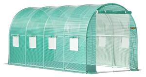 Üvegház, kerti sátor – zöld, 3x2x2m