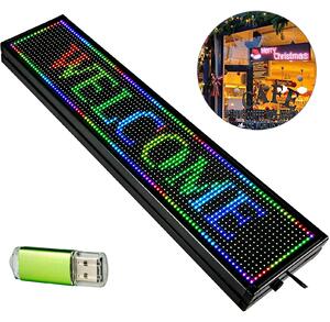 LED tábla, kijelző – 100 x 19cm