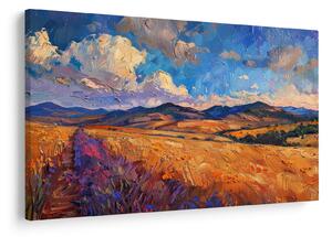 Kép - Olajfestmény tájkép (90x60 cm)