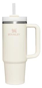 Krémszínű rozsdamentes acél termosz szívószállal 890 ml Quencher H2.O FlowState™ Tumbler Cream 2.0 – Stanley