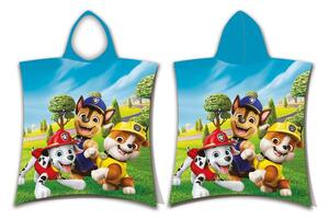 Pamut gyerek fürdőponcsó 3-8 év Paw Patrol – Jerry Fabrics