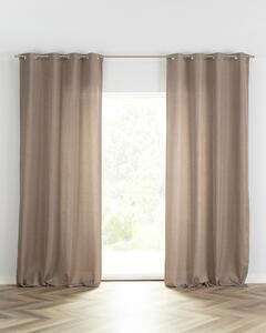 BASIC Függöny görgőkkel 140x280cm világos taupe 1 db