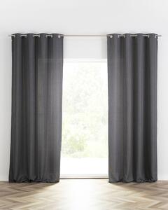 BASIC Függöny görgőkkel 140x280cm acélszürke 1 db