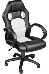 Gamer szék basic, Fehér -Sokat vagy fent a világhálón? Felejtsd el az elgémberedett ízületeket!