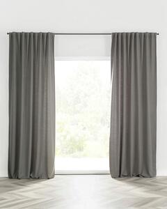 BASIC sötétítő függöny redőzőszalagon 140x280 cm sötétszürke 1 db
