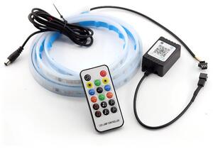 Bluetoothos 180 cm- es autós LED szalag - applikáció+távirányító