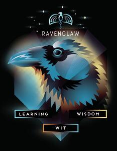 Művészi plakát Harry Potter - Ravenclaw