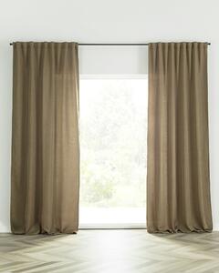 BASIC függöny ráncolószalaggal 140x300cm világos khaki 1 db