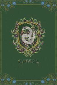 Művészi plakát Harry Potter - Slytherin