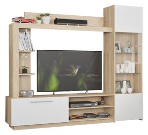 TV komód szett, June, Iunie, 204x35x177 cm