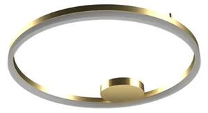 Modern mennyezeti lámpa Halo 120 CCT gold távirányítóval