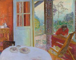 Bonnard, Pierre - Reprodukció Dining Room in the Country, 1913, (40 x 30 cm)