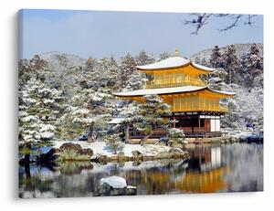Kép - Kinkakuji, Japán (70x50 cm)