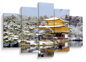 Kép - Kinkakuji, Japán (150x105 cm)
