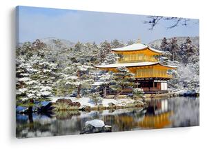 Kép - Kinkakuji, Japán (90x60 cm)