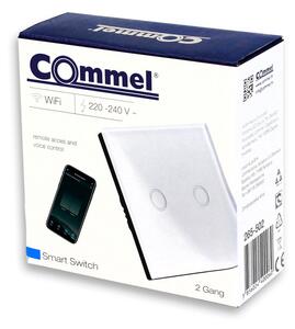 Commel wifi Smart érintő kapcsoló 2 csatornás