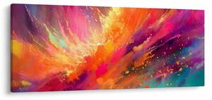 Kép - Dinamikus absztrakció (120x50 cm)