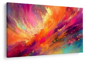 Kép - Dinamikus absztrakció (90x60 cm)