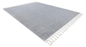 Szürke csíkos VESLA szőnyeg Méret: 80x150 cm