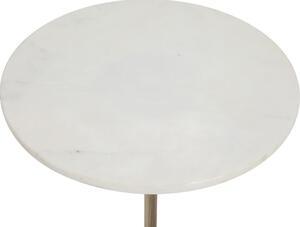 Lerakóasztal, márvány mintás, fehér - PALMO