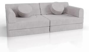 Juskys Kayo gyerek kanapé 150x75x50 cm - bézs