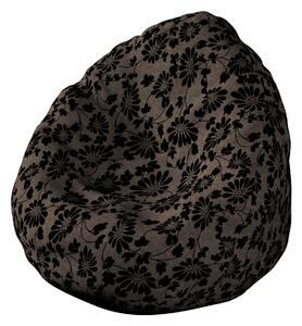 Babzsákfotel termék színe barna szövet fonott, mintás