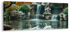 Kép - Ázsiai tó (120x50 cm)