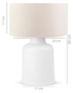 Asztali lámpa, Törtfehér - SANA