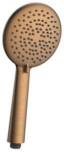 Sapho Sapho, Kézi masszázs zuhany, 5 üzemmód, szilikon fúvókák, 120 mm átmérő, ABS/matt réz, SK879PG