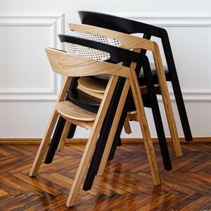 Egymásra rakható tölgyfa szék - tömörfa