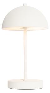 Kültéri asztali lámpa fehér újratölthető 3 fokozatban szabályozható - Keira
