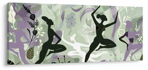 Kép - A táncosok illusztrációja (120x50 cm)