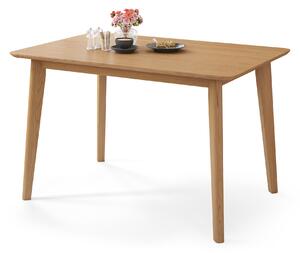 MAZZONI EXPORT ROXY Természetes Tölgyfa - RETRO TÉGLALAP ALAKÚ FA ASZTAL 120 vagy 150 cm-es KONYHÁBA/ÉTKEZŐBE