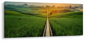 Kép - Napfelkelte a völgy felett (120x50 cm)