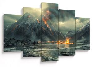 Kép - Vulkánkitörés (150x105 cm)
