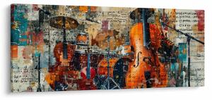 Kép - Hangszerek (120x50 cm)