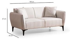 Beasley kanapé 160 cm szürke