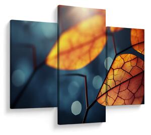 Kép - A levelek textúrája (90x60 cm)