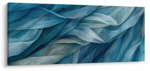 Kép - Kék és fehér fodrok (120x50 cm)