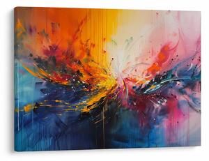 Kép - Színes absztrakció (70x50 cm)