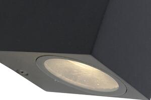 Modern fali lámpa fekete IP44 - Baleno I