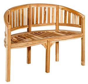 Teakfa kerti pad 2 személyes 120 cm