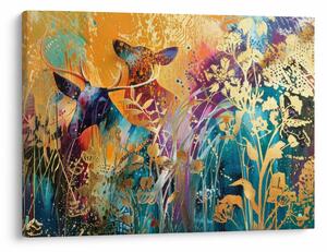 Kép - Absztrakt festmény a természetről (70x50 cm)