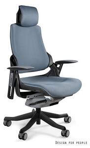 UNIQUE WAU FAB ergonomikus irodai szék, fekete váz-palaszürke szövet
